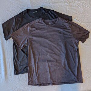 Lot of 2 Under Armour Tech Vent Short Sleeve Shirts 3XL